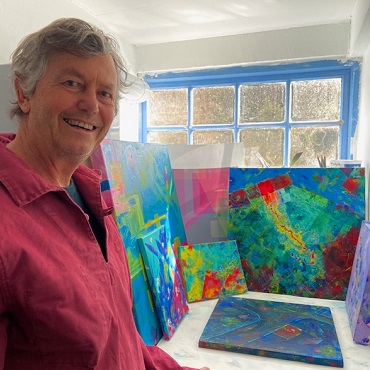 Artist profile of featured artist Iain Dryden on the UK Artists online gallery